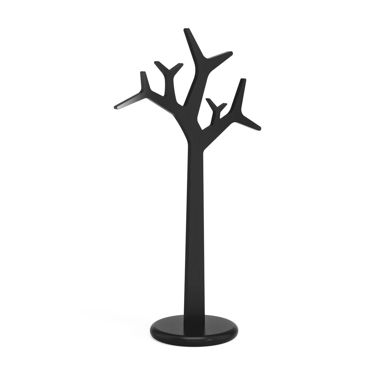Swedese Tree rockhangers floor 134 cm Black | Scandinavian Design | Clothes racks, coat stands & hangers | Black