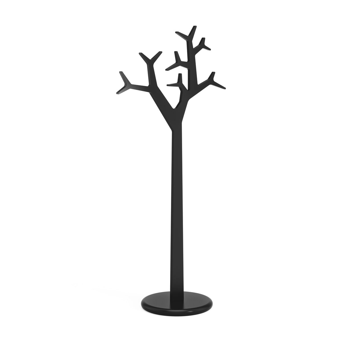 Swedese Tree rockhangers floor 194 cm Black | Scandinavian Design | Clothes racks, coat stands & hangers | Black