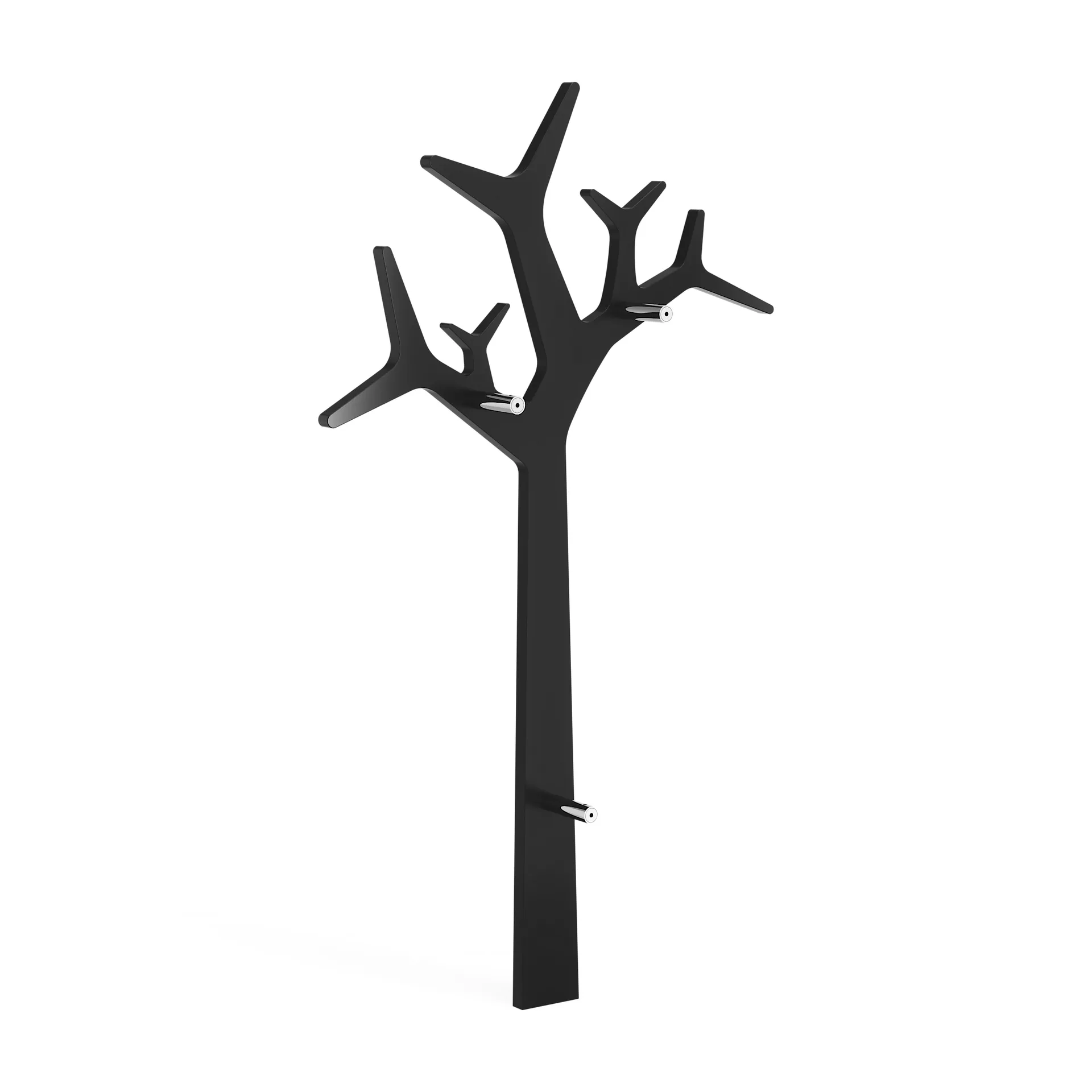 Tree rockhangers wall 134 cm, Black Swedese