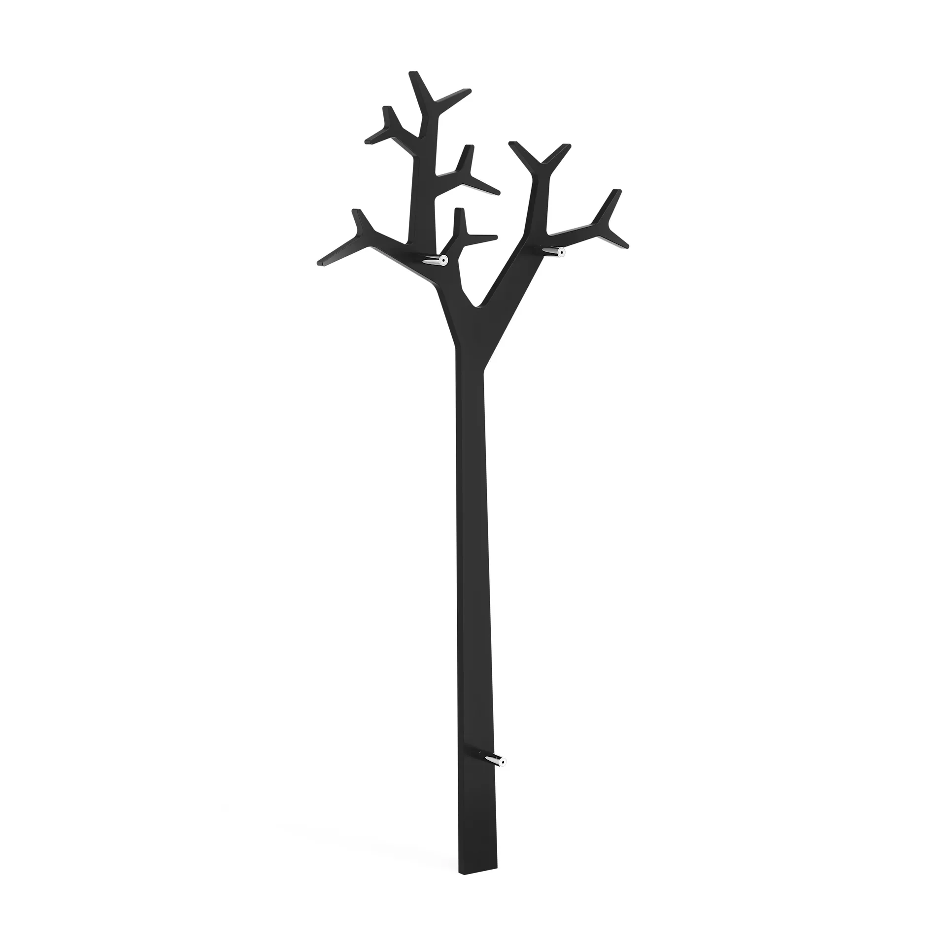 Tree rockhangers wall 194 cm, Black Swedese