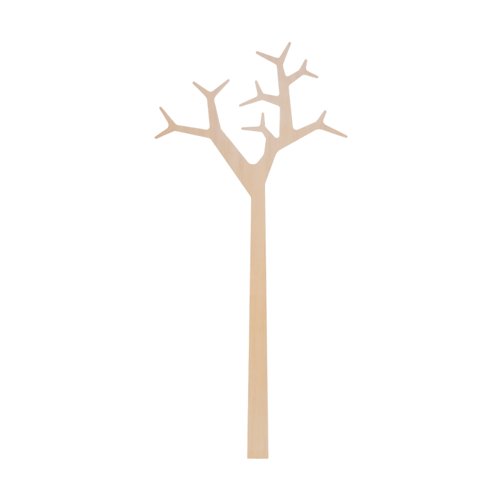 Tree wall wall-mounted coat rack Special Edition 194 cm - White pigmented pine - Swedese