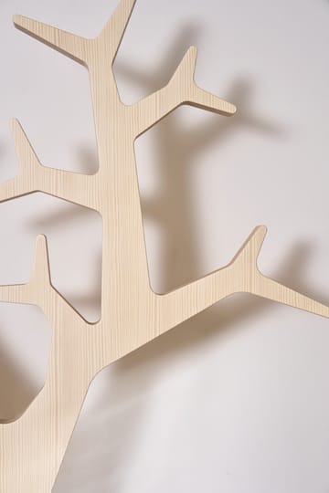 Tree wall wall-mounted coat rack Special Edition 194 cm - White pigmented pine - Swedese