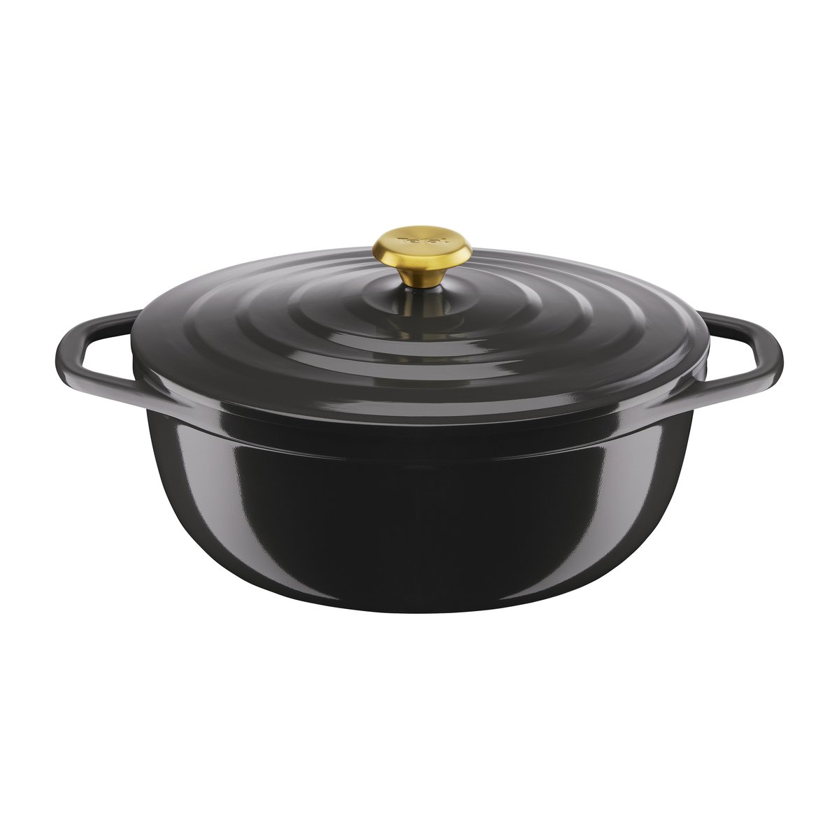 Tefal Air oval pot 5.7 l Grey | Scandinavian Design | Cooking pots & Casserole dishes | Grey