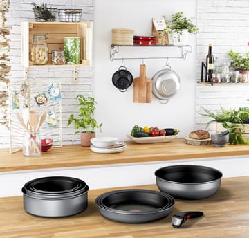 Casserole Tefal Batterie de cuisine 8 pieces Ingenio Easy Cook N