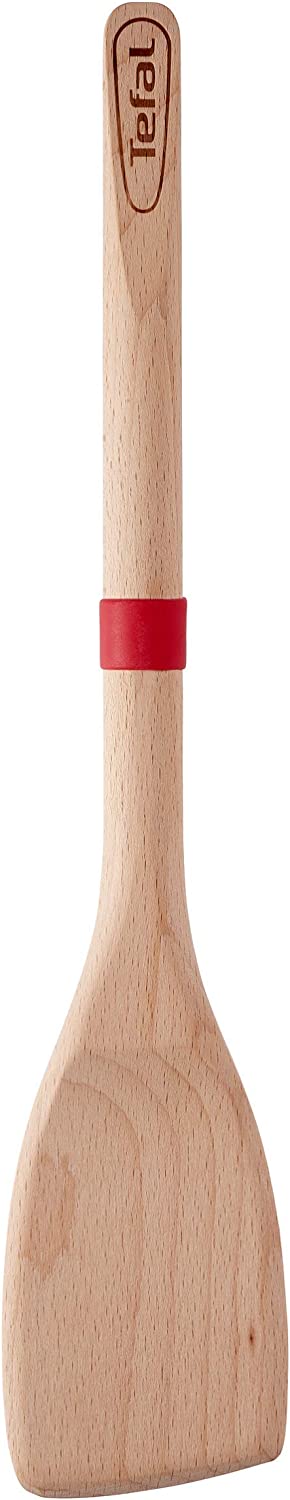 Tefal Ingenio spatula 33 cm Wood | Scandinavian Design | Spoons, scoops & ladles | Beige
