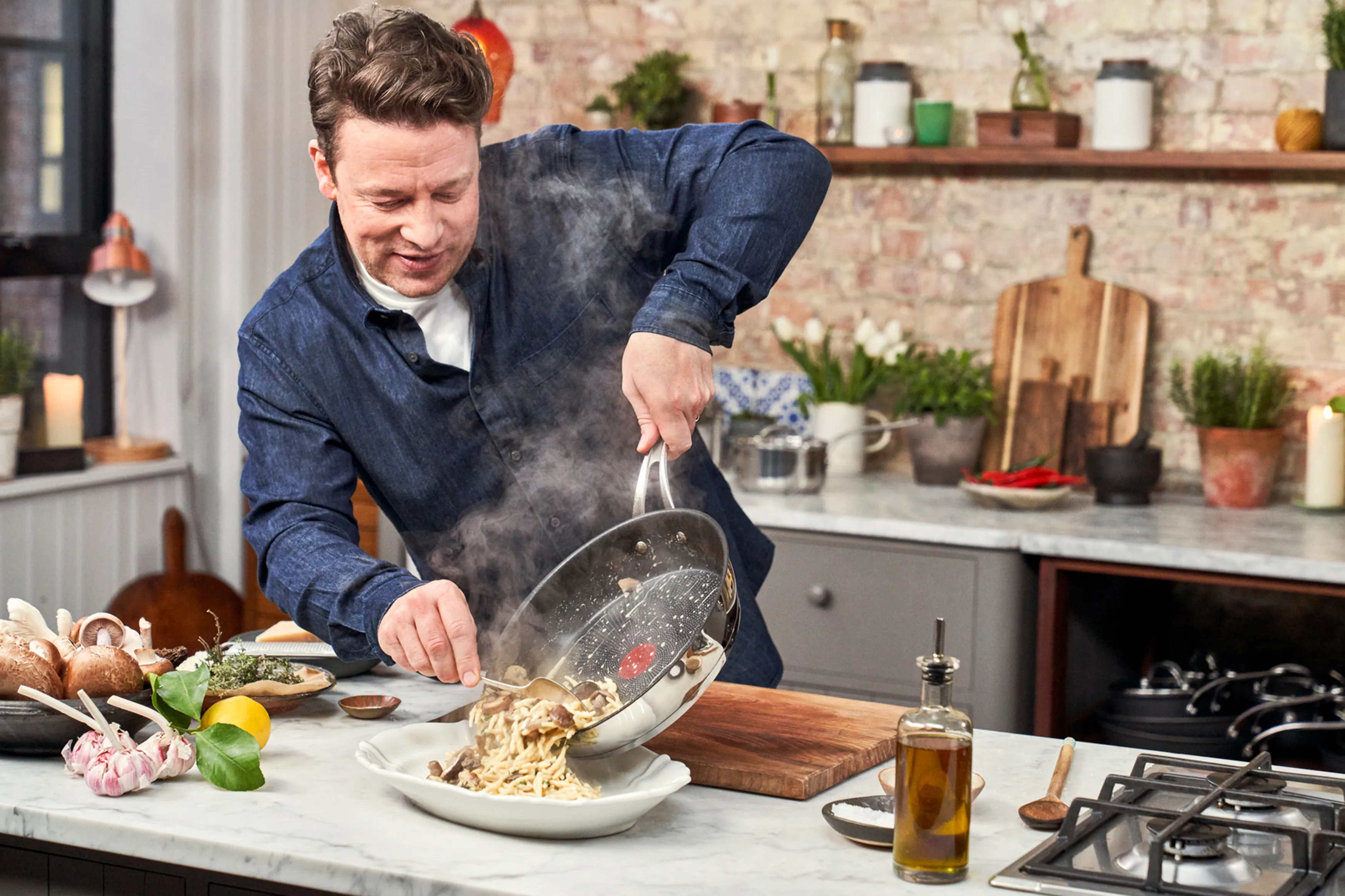 Tefal Jamie Oliver Cook's Classics Frying Pan - Thumbnail 2