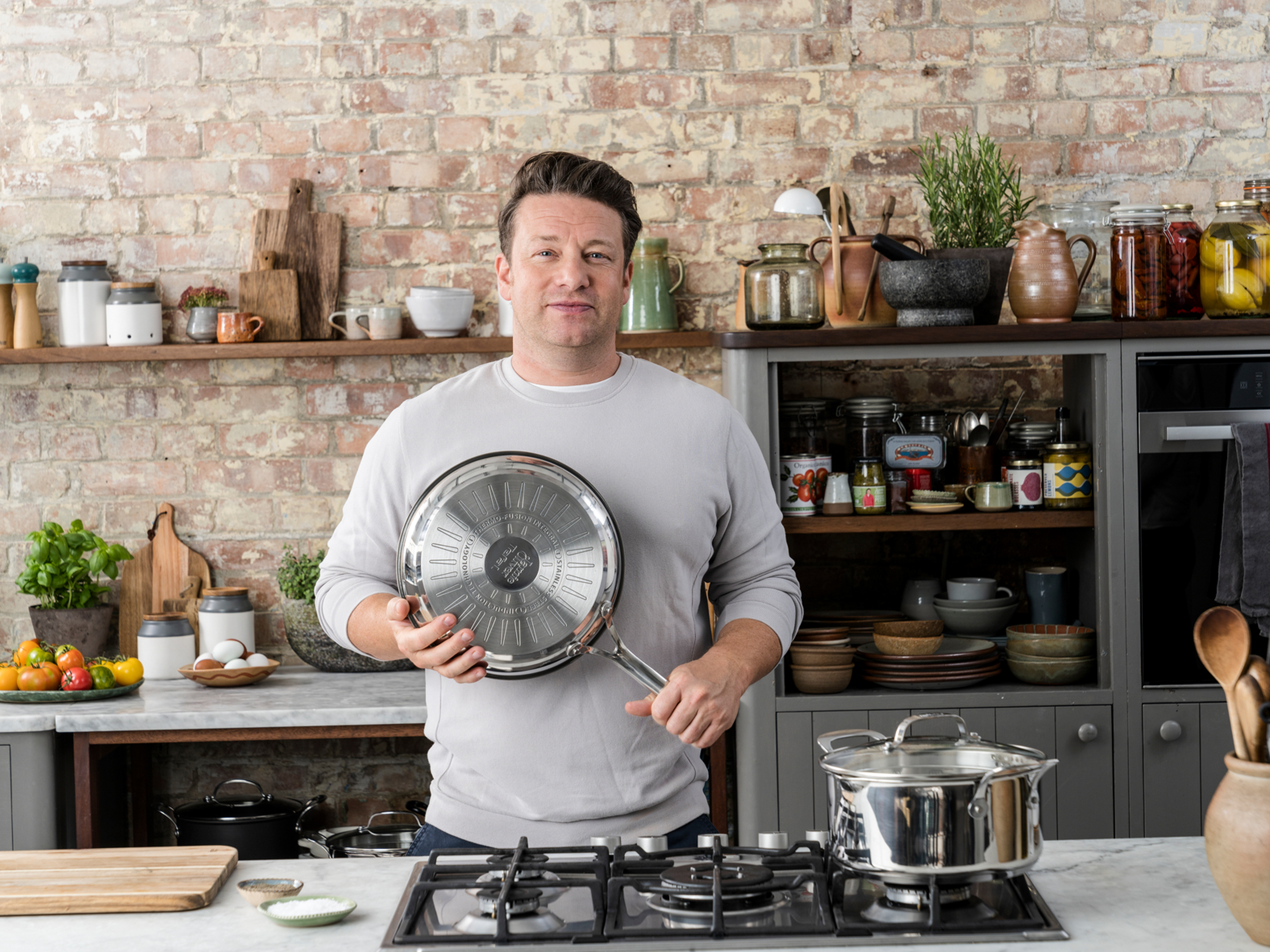 Jamie oliver shop pans tefal