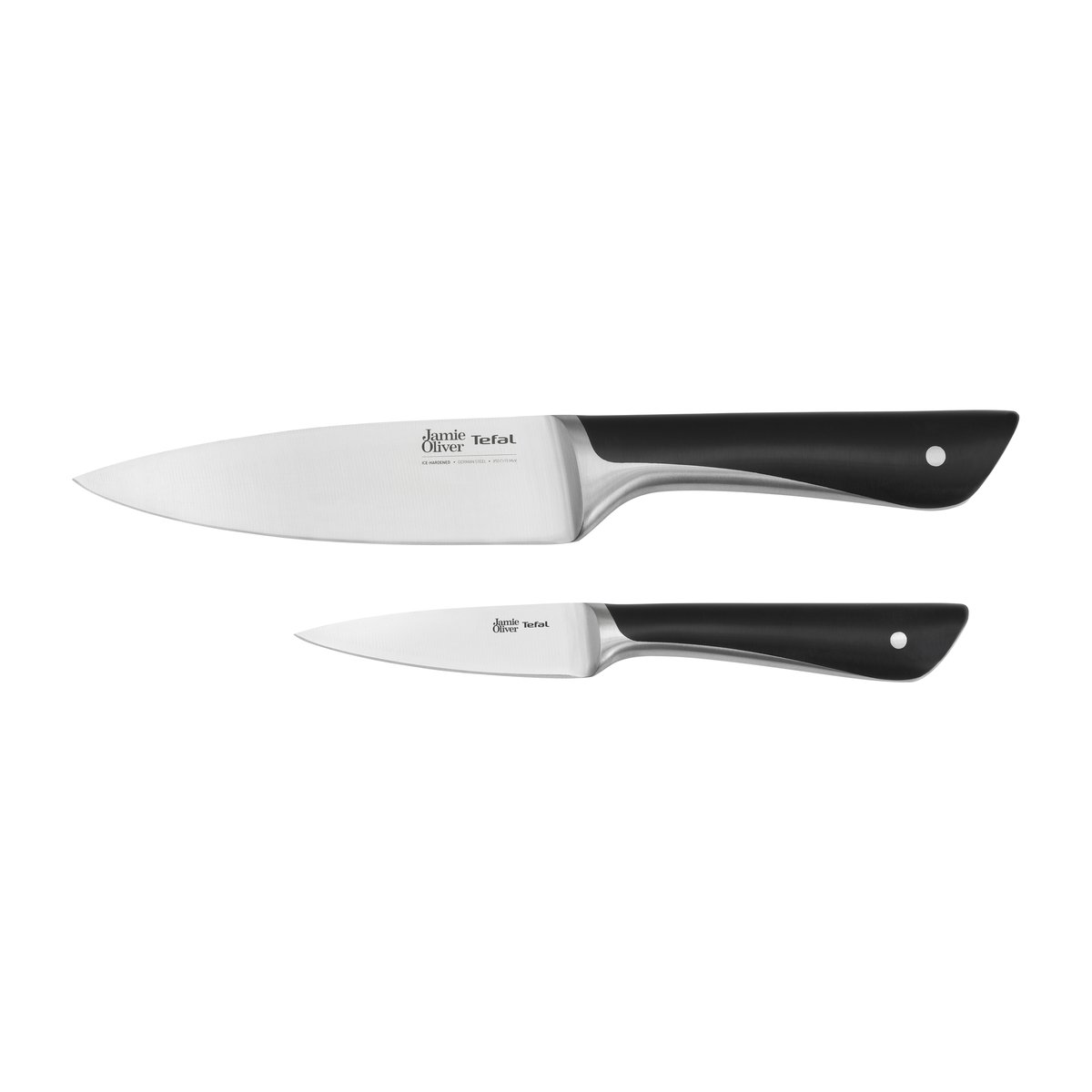 Tefal Jamie Oliver knife set 2 pieces | Scandinavian Design | Knife sets | Silver-coloured