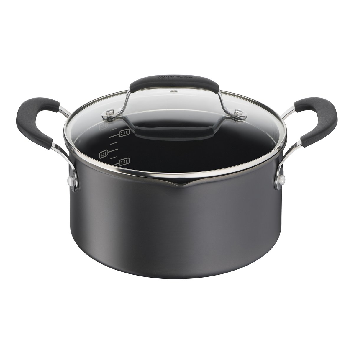 Tefal Jamie Oliver Quick & Easy anodised casserole dish hard 3 L