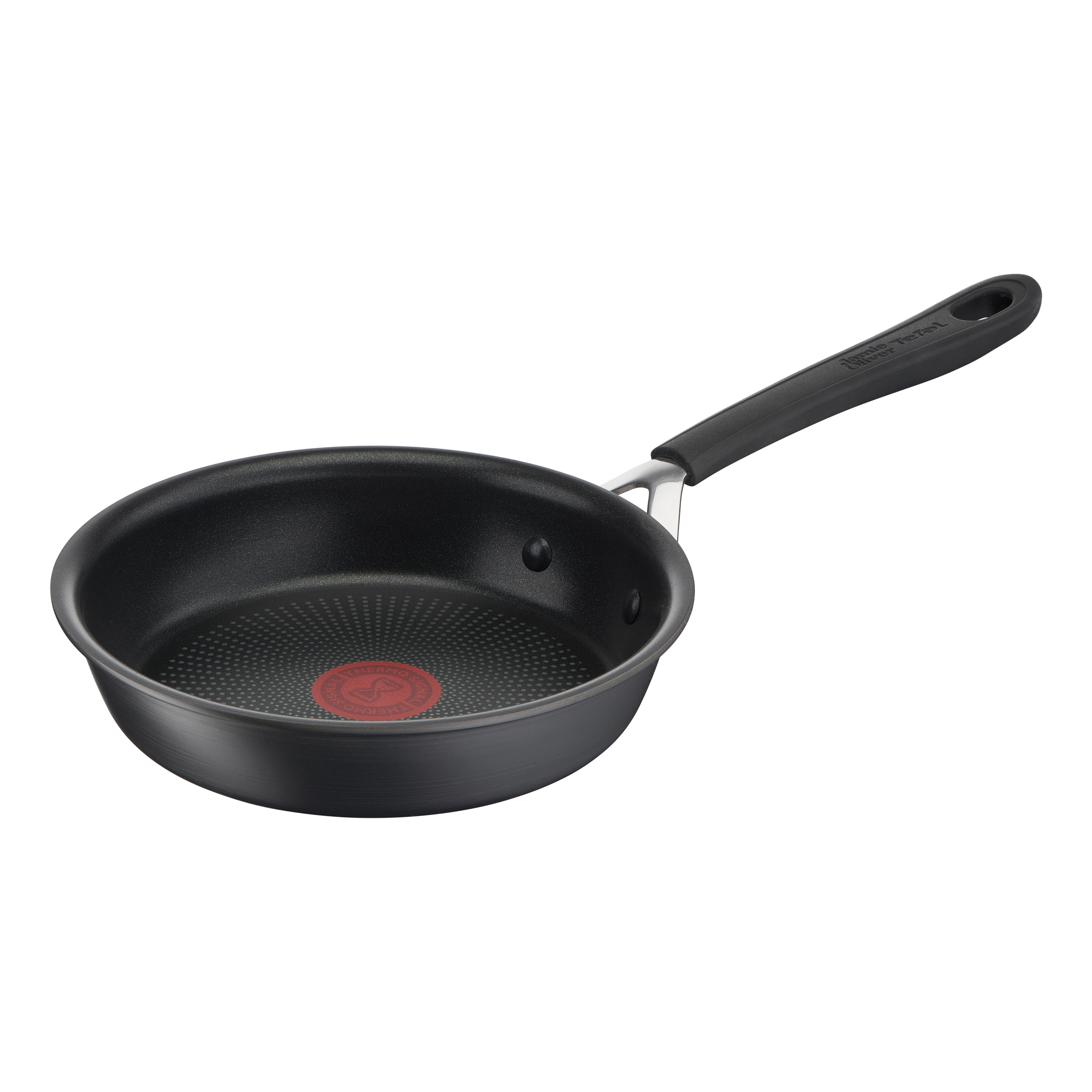 Tefal Jamie Oliver Quick & Easy Frying Pan Anodized 28 cm - Frying Pans Aluminium Black - H9130644