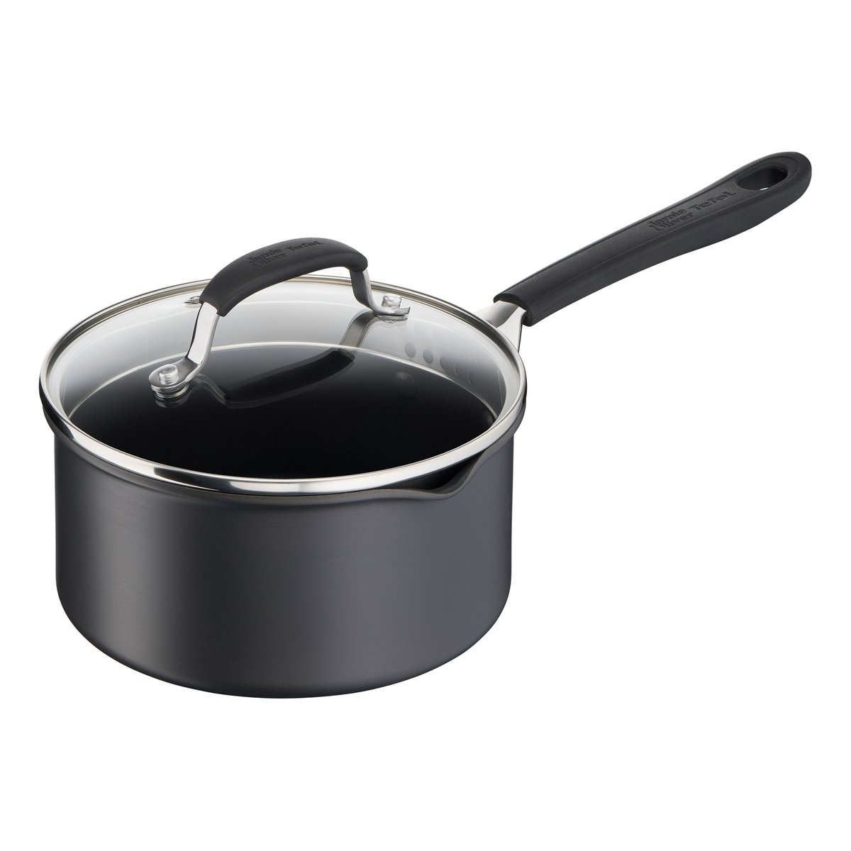 Tefal Jamie Oliver Quick & Easy anodised sauce pan hard 2.1 L