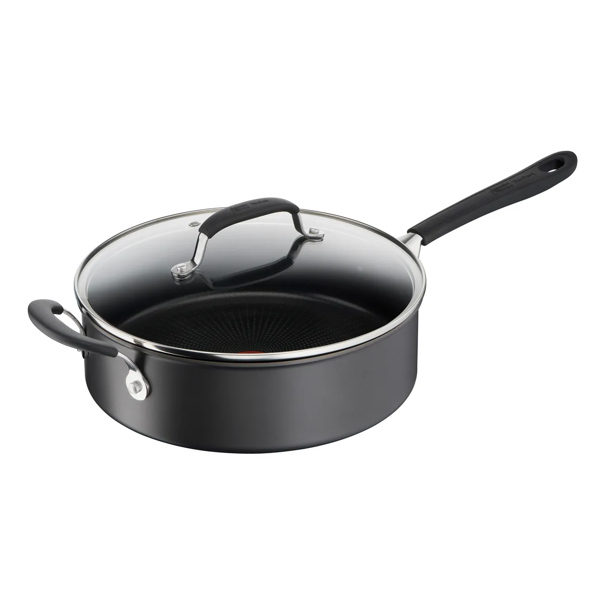 Tefal Jamie Oliver Quick & Easy anodised saute pan hard 26 cm
