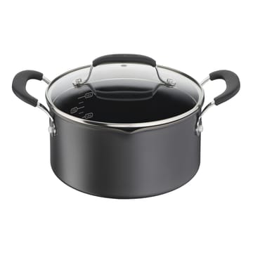 Jamie Oliver Quick & Easy sauce pan set 6 pieces - Hard anodised aluminum - Tefal