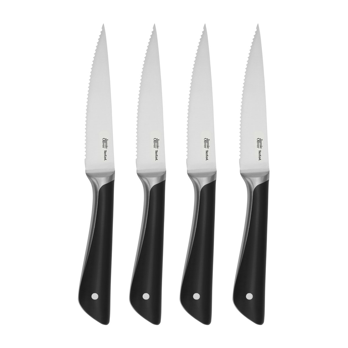 Tefal Jamie Oliver steak knife 4 pieces Stainless steel
