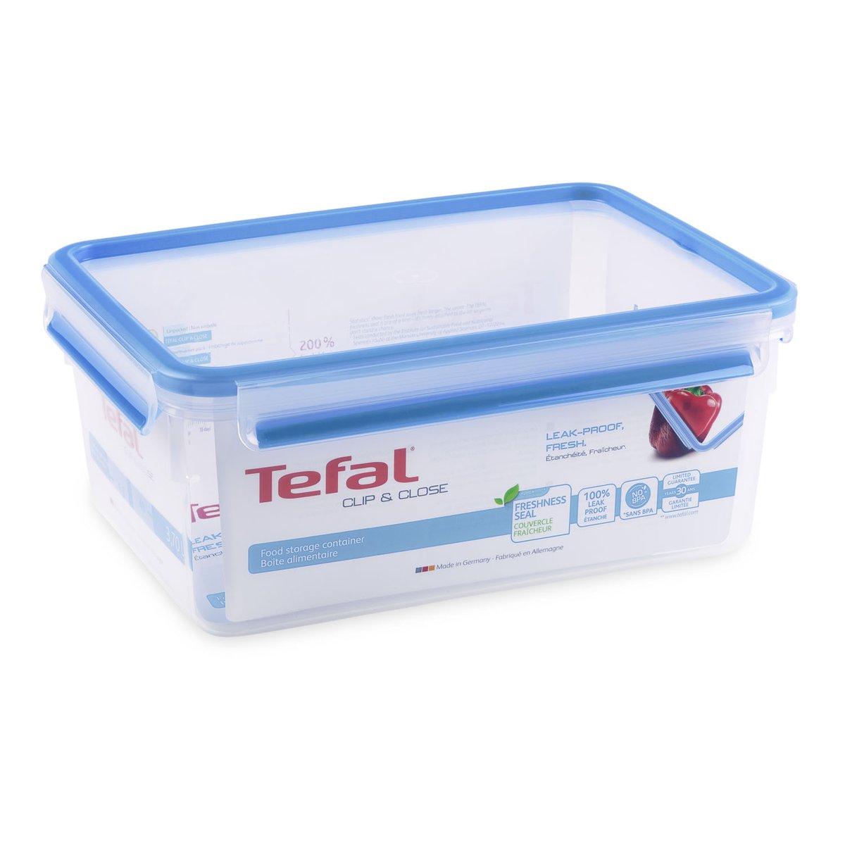Tefal MasterSeal FRESH food container 3,7 L | Scandinavian Design | Lunch boxes & food containers | Blue