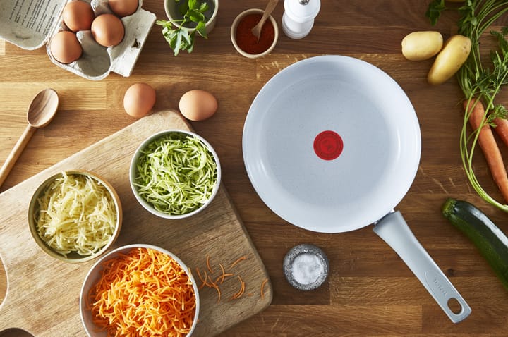 Natural chef frying pan set grey, 2 pieces Tefal