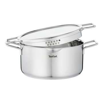 Nordica sauce pan set 6 pieces - Stainless steel - Tefal