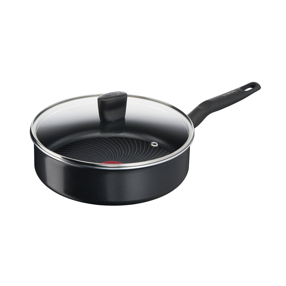 Tefal Start Easy sauce pan with lid 24 cm | Scandinavian Design | Saucier & sauté pans | Black