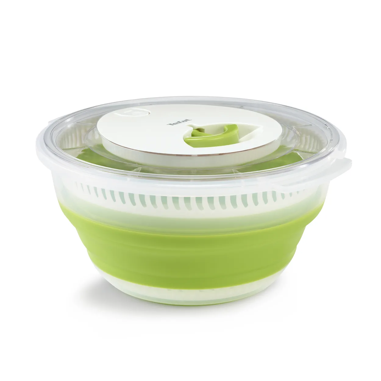 Tefal foldable salad spinner 4 L | Scandinavian Design | Colanders, sieves & funnels | White