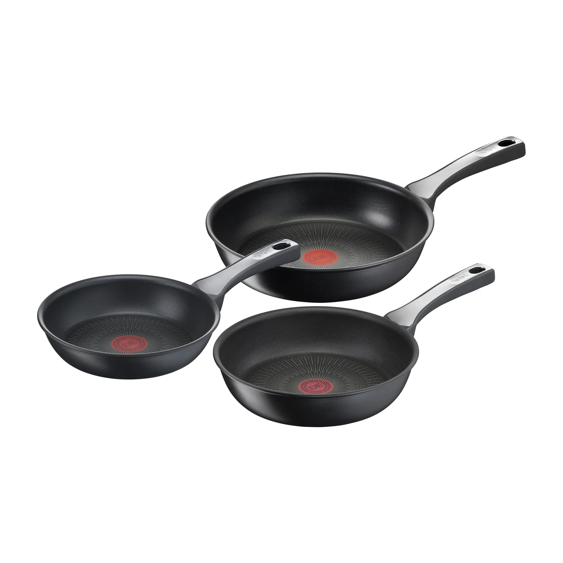 Unlimited ON frying pan set, 3 pieces Tefal