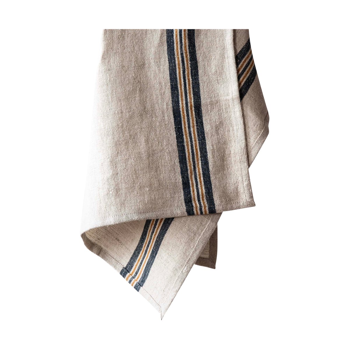 Tell Me More Astrid kitchen towel 50x70 cm Mustard | Scandinavian Design | Kitchen tea towels | Beige