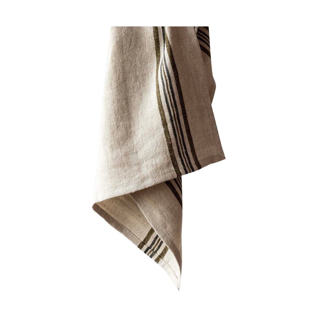 Tell Me More Astrid kitchen towel 50x70 cm Olive | Scandinavian Design | Kitchen tea towels | Beige
