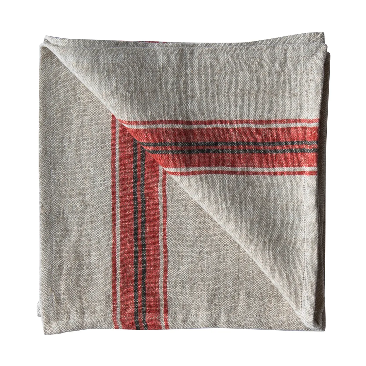 Tell Me More Astrid linen napkin 50x50 cm Red | Scandinavian Design | Linen & cotton napkins | Red