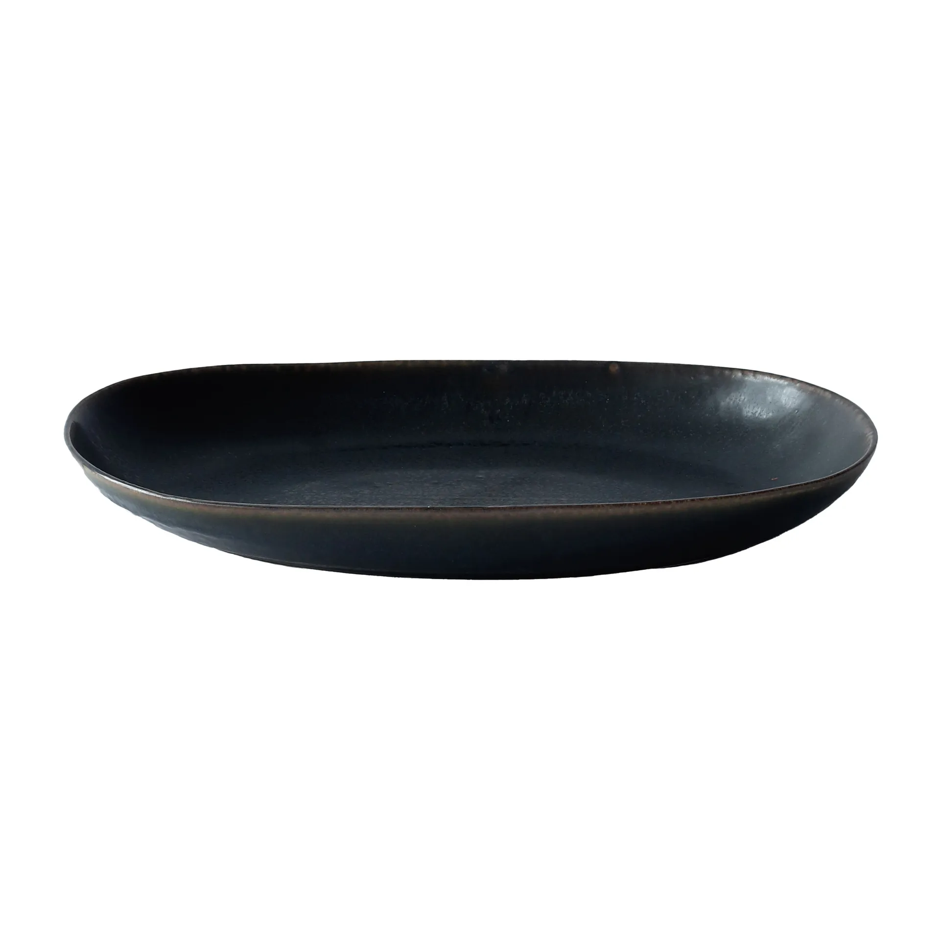 Bastia serving plate large 28x43 cm, Black Tell Me More