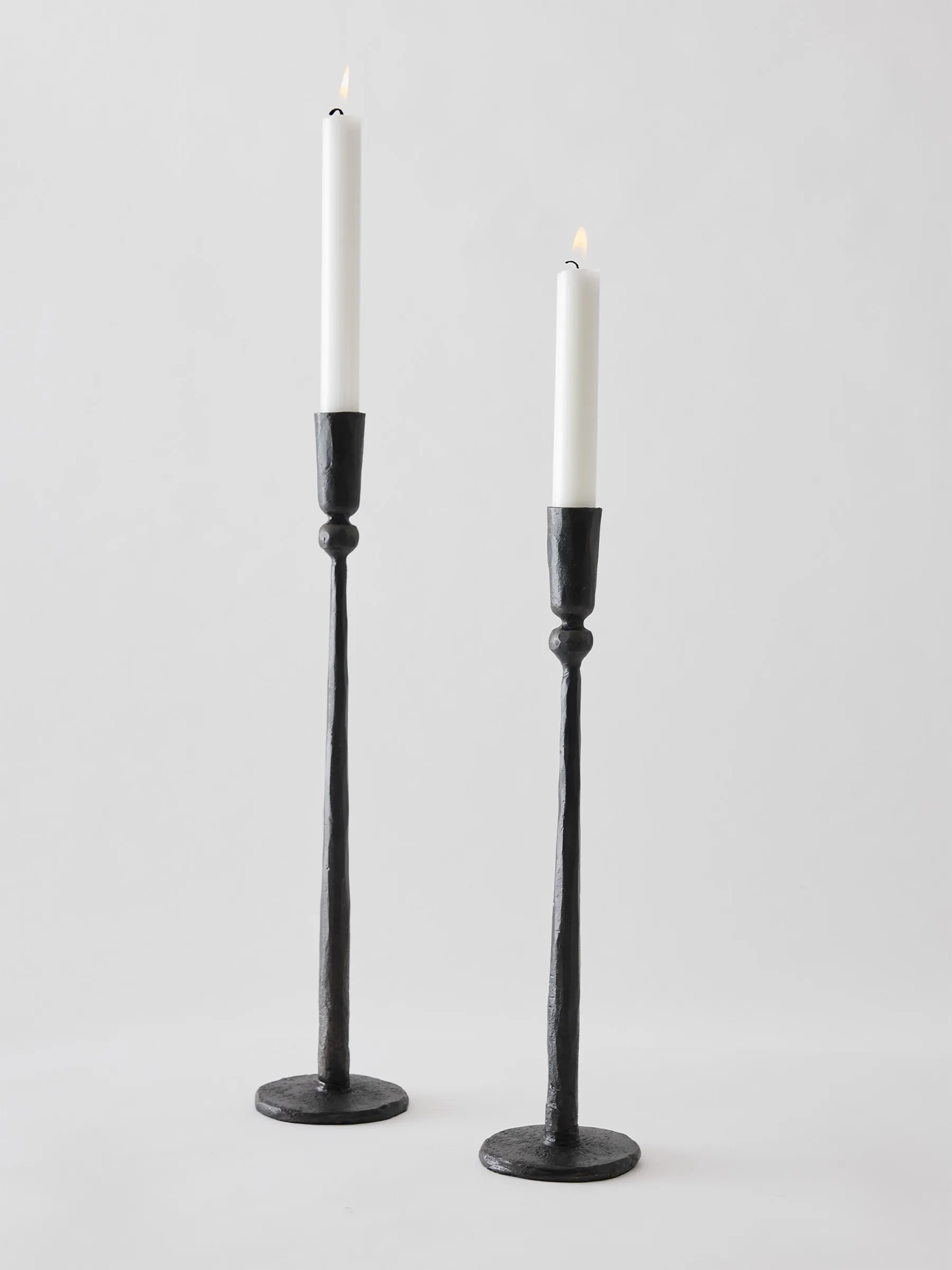 Boule candle sticks black, 40 cm Tell Me More