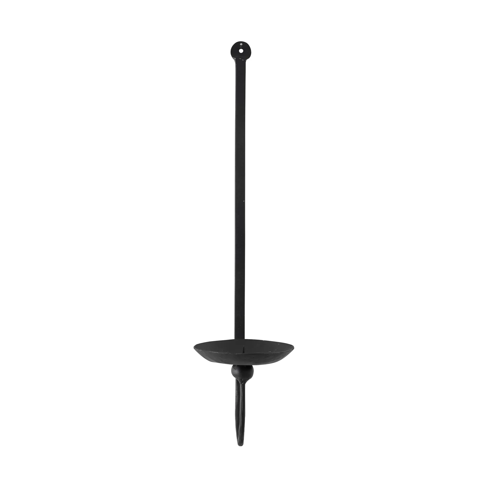 Boule wall candle holder for pillar candles, Black Tell Me More