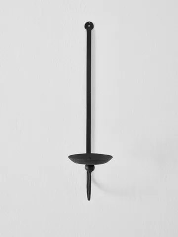 Boule wall candle holder for pillar candles - Black - Tell Me More