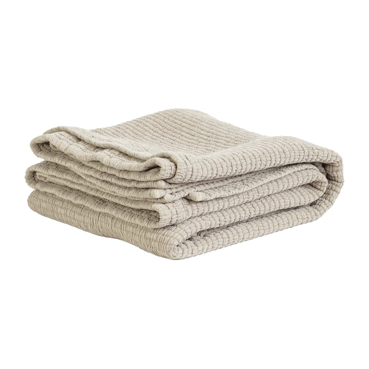 Tell Me More Brick bedspread 180x260 cm Sand | Scandinavian Design | Bedspreads & throws | Beige