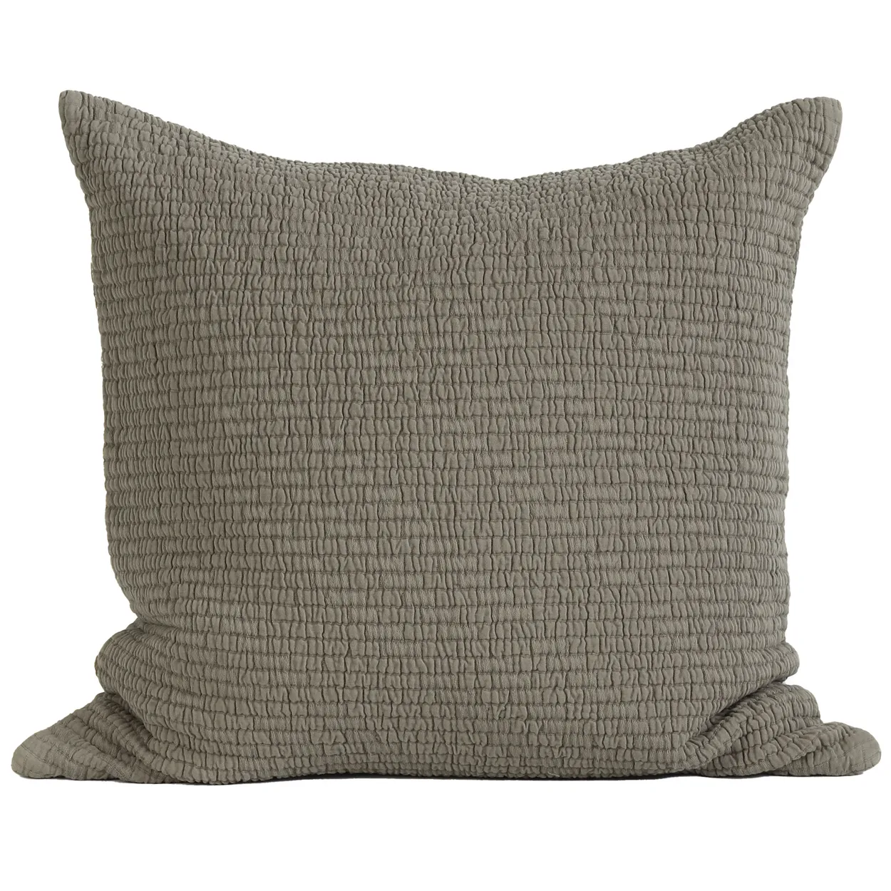 Tell Me More Brick pillowcase 50x50 cm Olive | Scandinavian Design | Cushion covers | Green