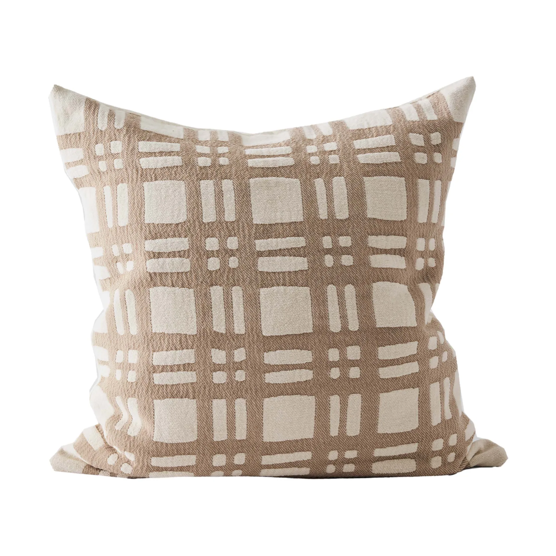 Camille cushion cover 50x50 cm, Beige Tell Me More