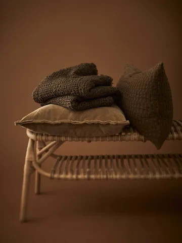 Claire cushion cover - Brown, 40x60 cm - Tell Me More