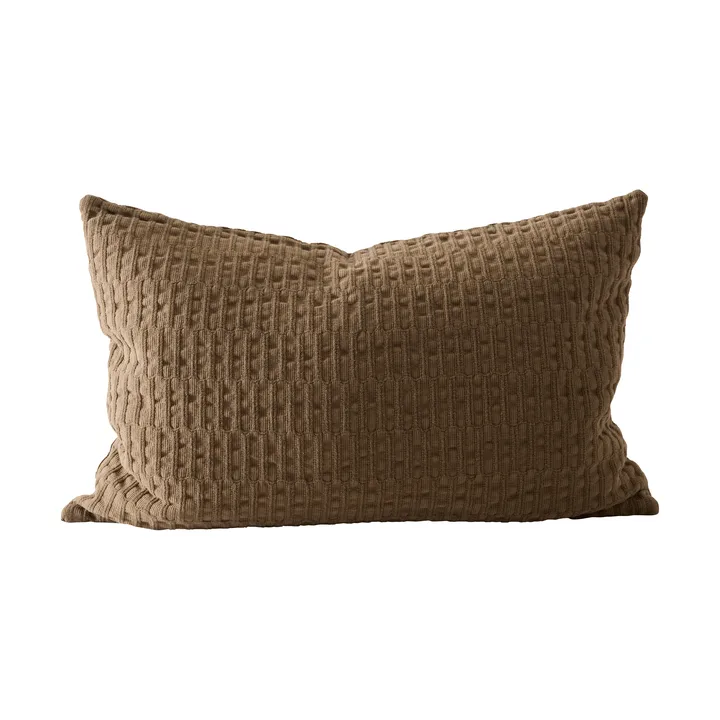 Claire cushion cover - Mud brown, 40x60 cm - Tell Me More
