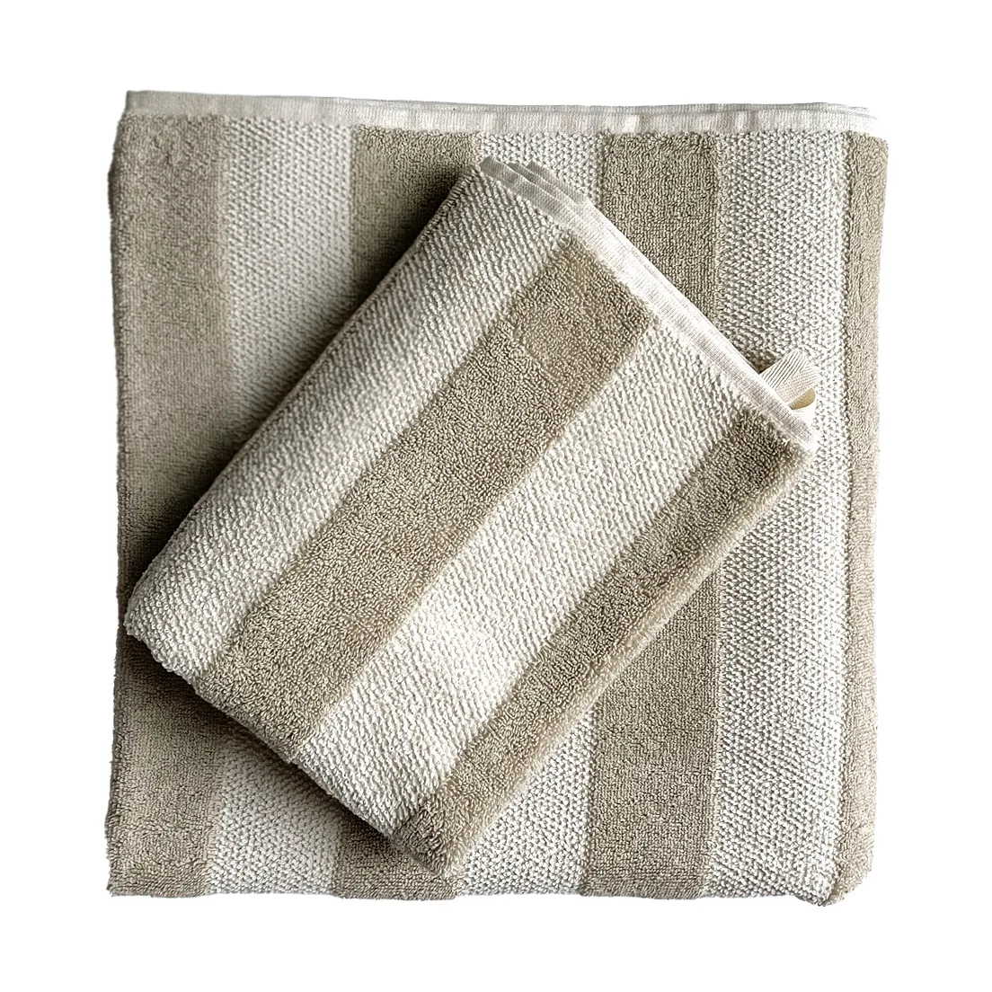 Cleo towel 50x70 cm, Beige Tell Me More