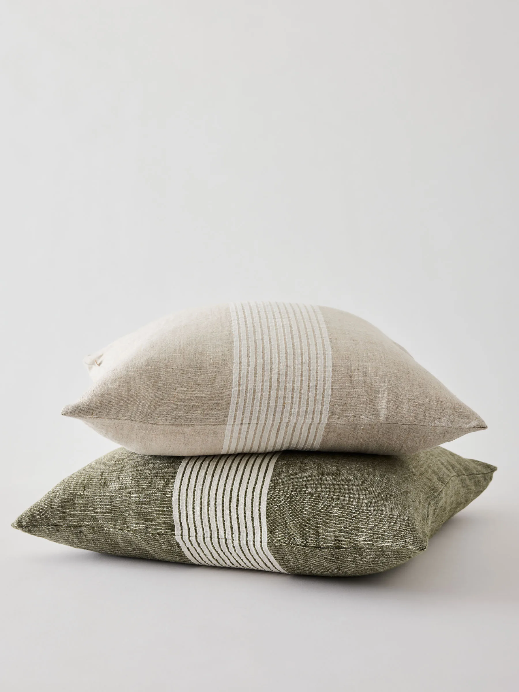 Colette cushion cover, Green stripe, 50x50 cm Tell Me More