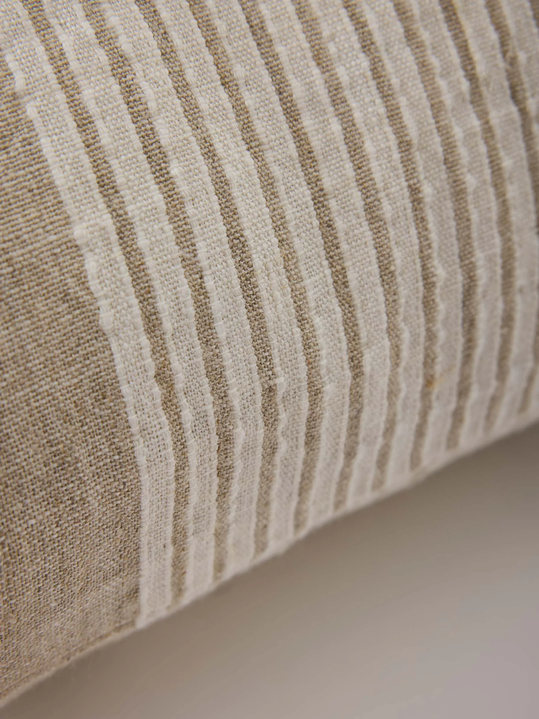 Colette cushion cover, Natural stripe, 50x50 cm Tell Me More