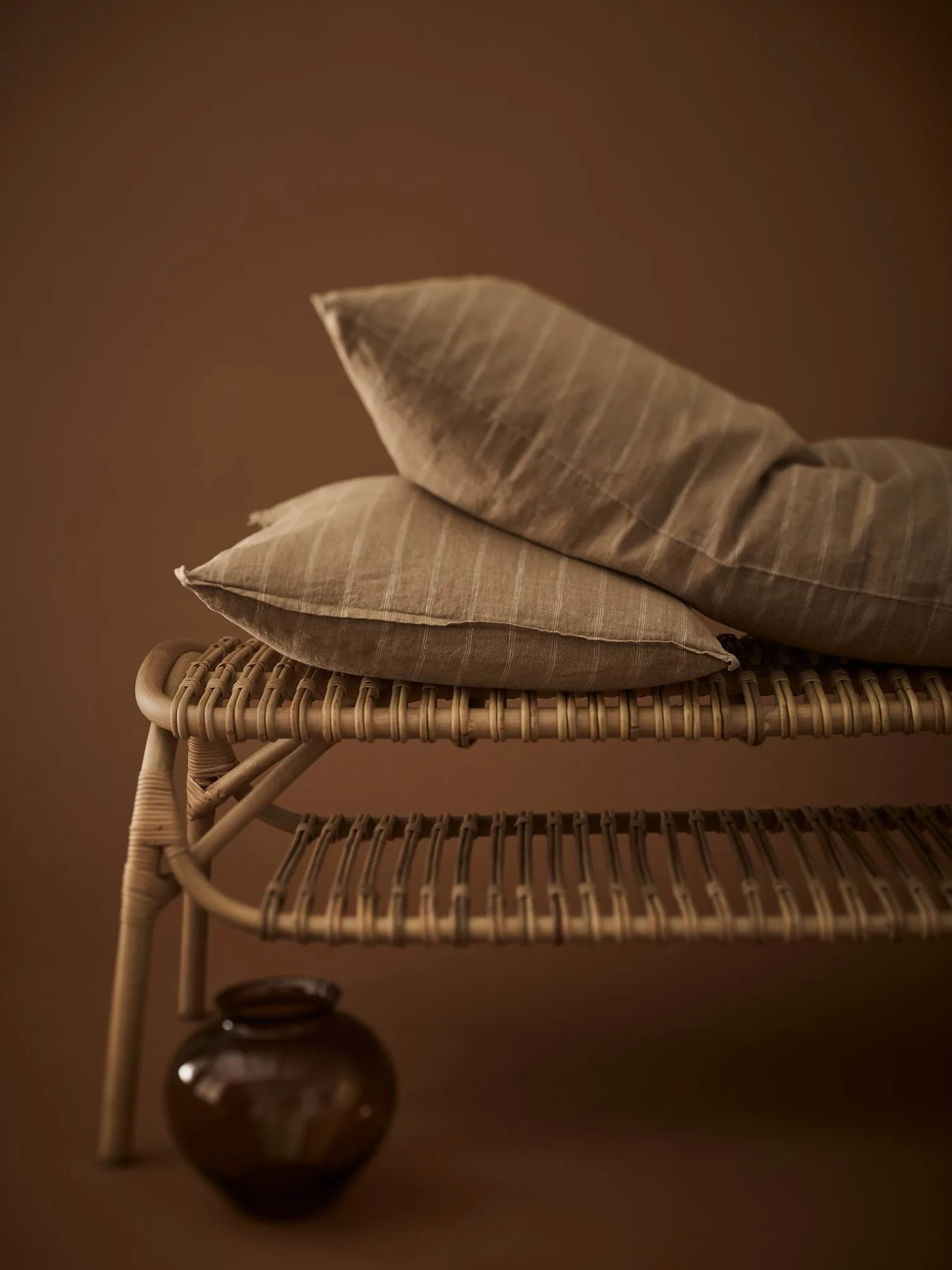Dalia cushion cover, Warm yellow, 50x50 cm Tell Me More