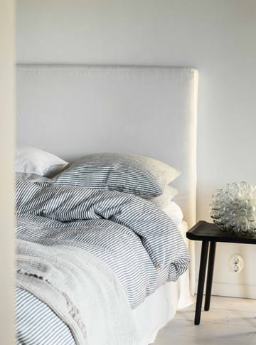 Duvet cover linen 220x240 cm - Grey/white - Tell Me More