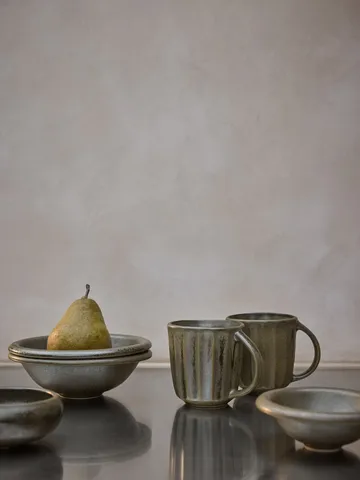 Elba bowl - Green brown, Ø13 cm - Tell Me More