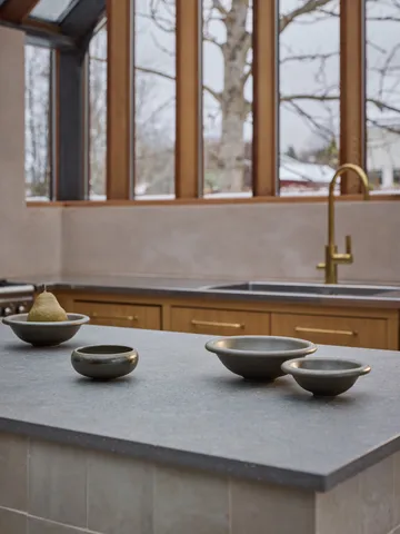 Elba bowl - Green brown, Ø18 cm - Tell Me More