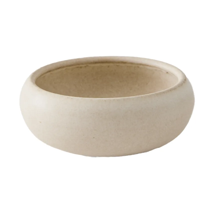 Elba globe bowl, Sand beige, Ø11 cm Tell Me More