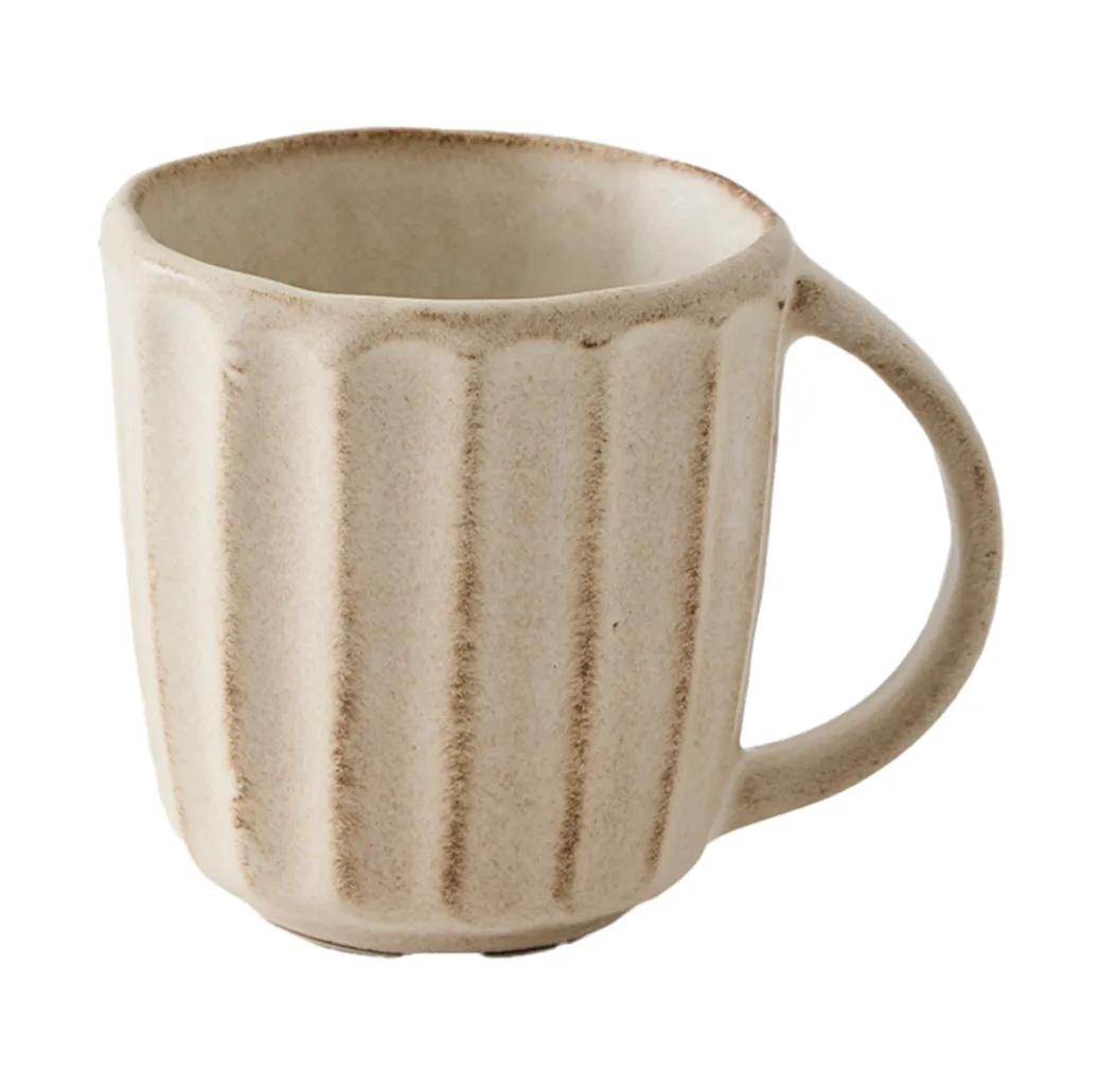 Elba mug, Sand beige, 35 cl Tell Me More