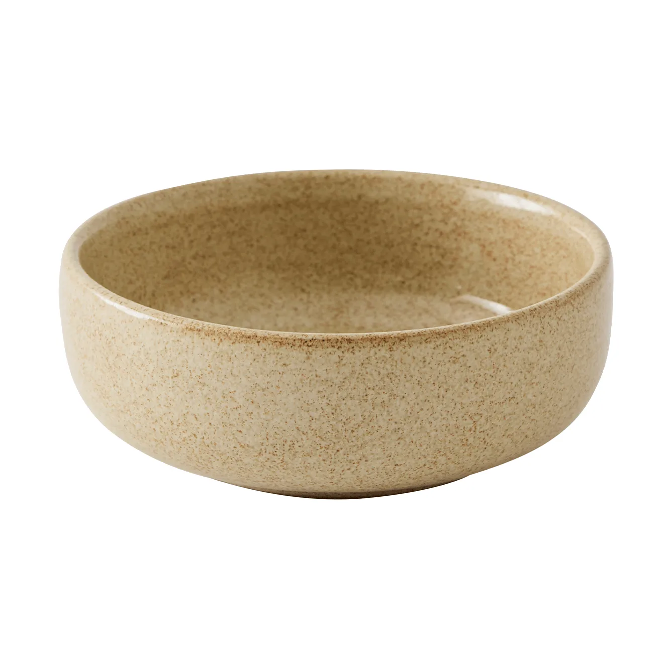 Elio bowl, Beige speckled, Ø14x5 cm Tell Me More