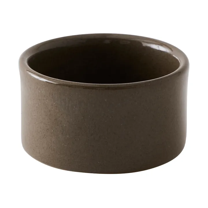Elio cylinder bowl - Dark brown, Ø8.5x4.5 cm - Tell Me More