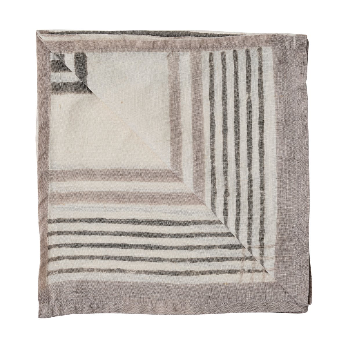Tell Me More Ella napkin 50x50 cm Grey checkered