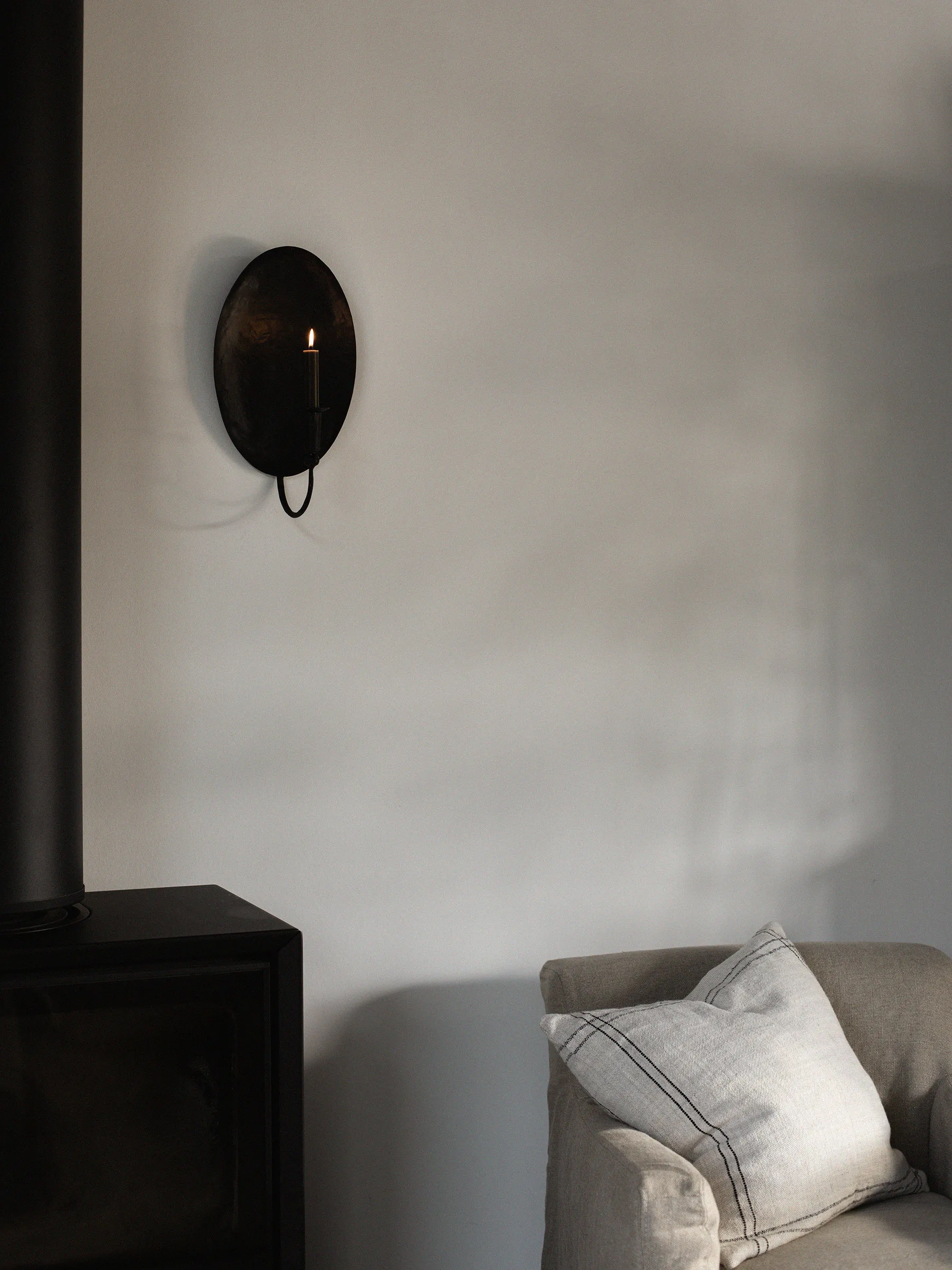 Elton cushion cover 50x50 cm, Beige Tell Me More