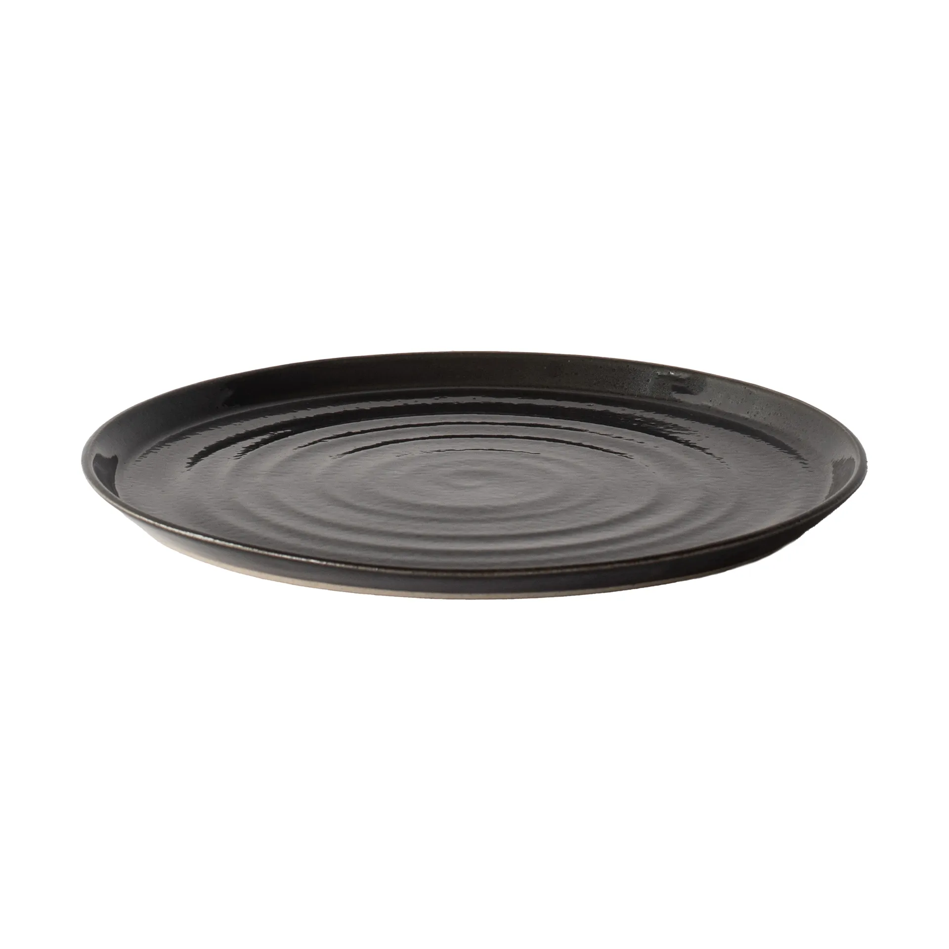 Fenix dinner plate Ø29 cm, Brown-black Tell Me More